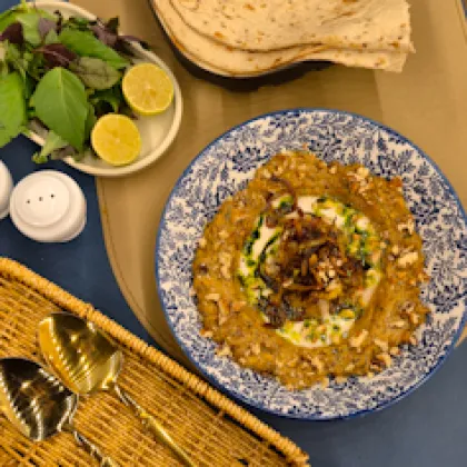 خوراک کشک بادمجان